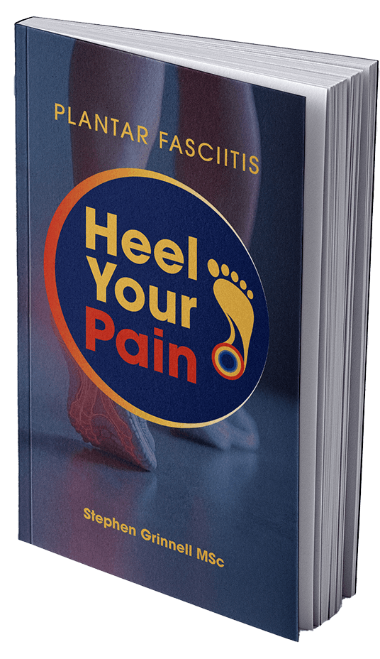 Heel Your Pain Book by Stephen Grinnell, available on Amazon